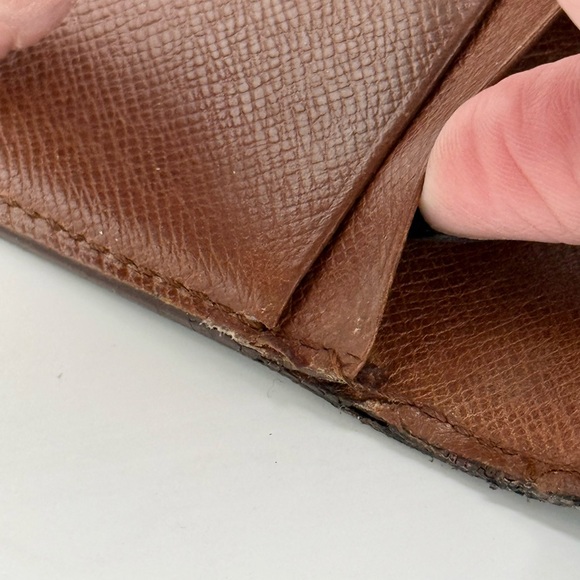 Louis Vuitton Monogram Porte-Monnaie Billets Tresor Wallet ✔️Authentic Vintage - Picture 15 of 16
